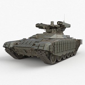 Tank Terminator BMP 72 War 3D model
