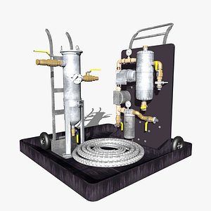 diesel fuel tank 3d model