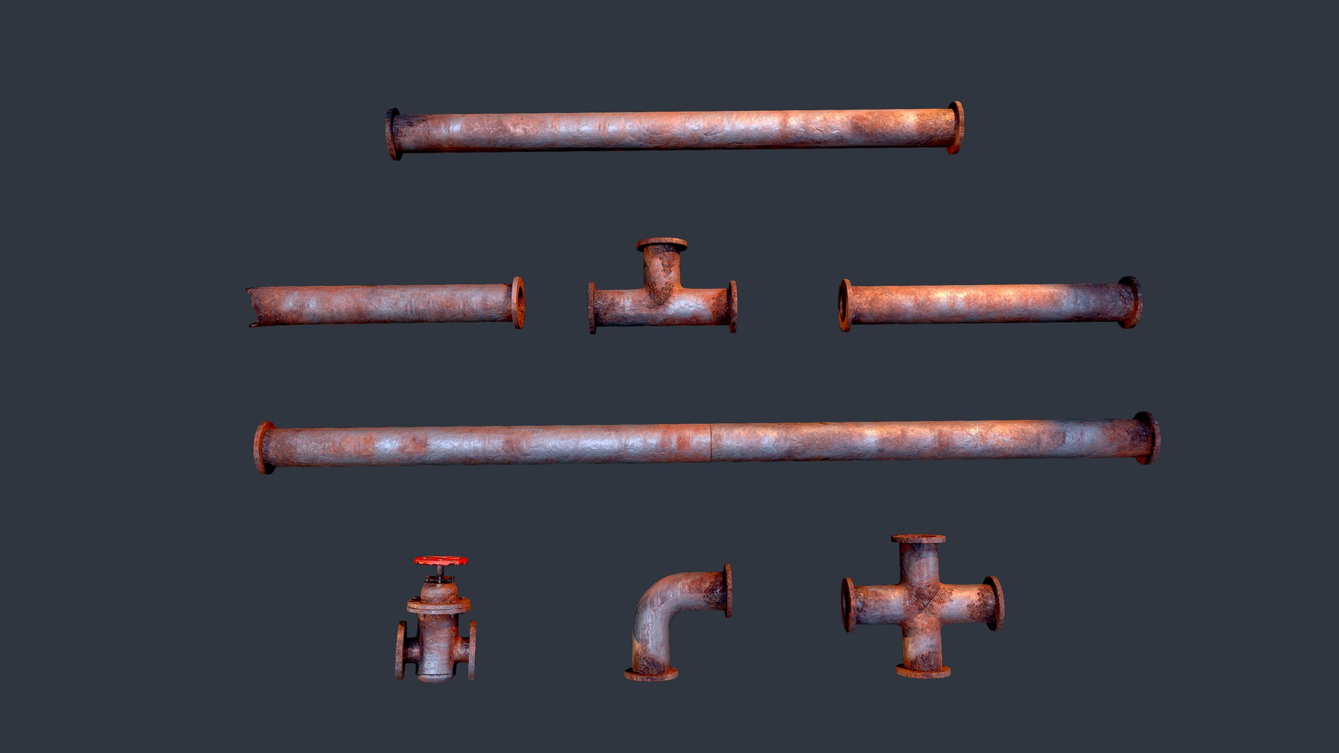 3D Old rusty water pipes puck https://p.turbosquid.com/ts-thumb/yL/Awm7xQ/YU/02/jpg/1660821264/1920x1080/fit_q87/befb618386e4c485c27598239e6b254c2346f7cb/02.jpg