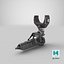 Sci-Fi Harpoon Gun
