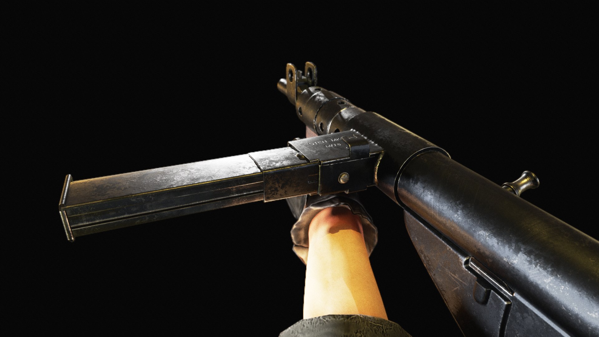 3D model sten mk5 https://p.turbosquid.com/ts-thumb/yL/FNZojm/GyNSCVce/screenshot006/png/1574110922/1920x1080/fit_q87/93a6b5db98fc5561b4de367b5457385a5e337a24/screenshot006.jpg