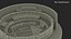Low Poly Cartoon Model Colosseum