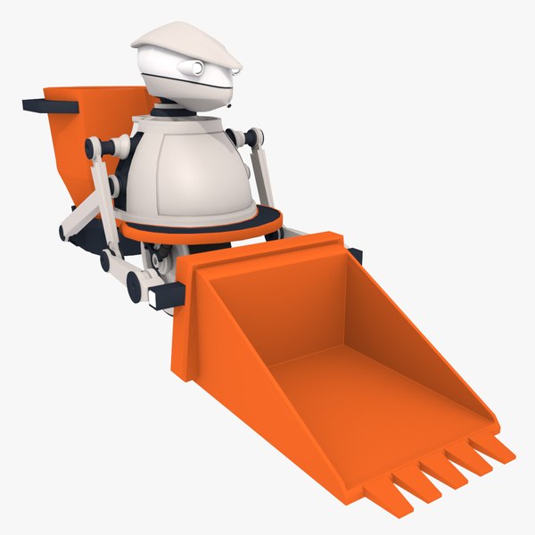 Robot Bucket OBJ Models for Download | TurboSquid