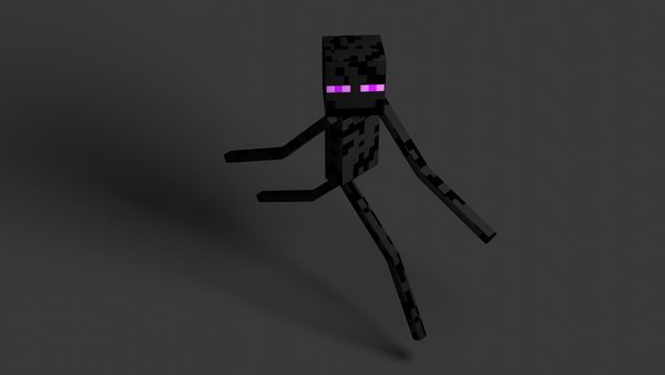 Enderman rigged 3D model - TurboSquid 1711130