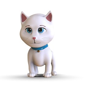 Cat Cartoon 3D model