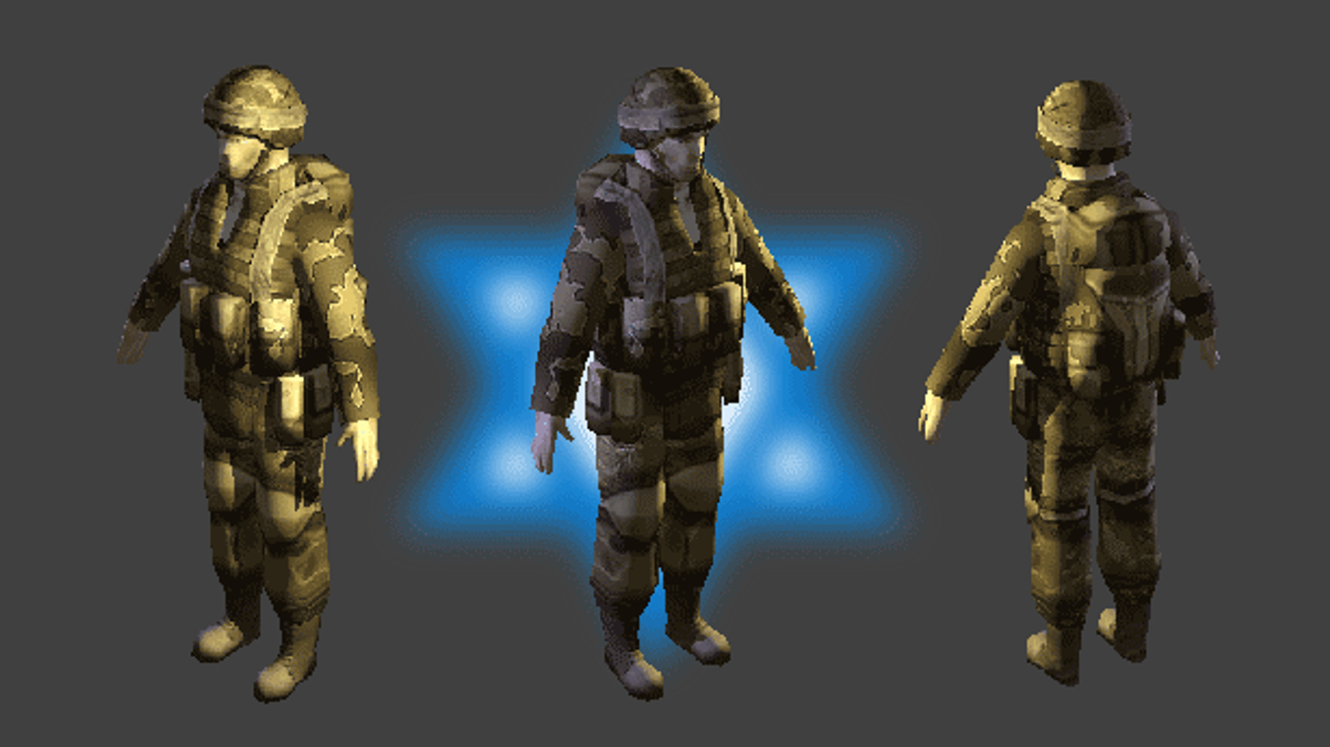 3d model army israe
