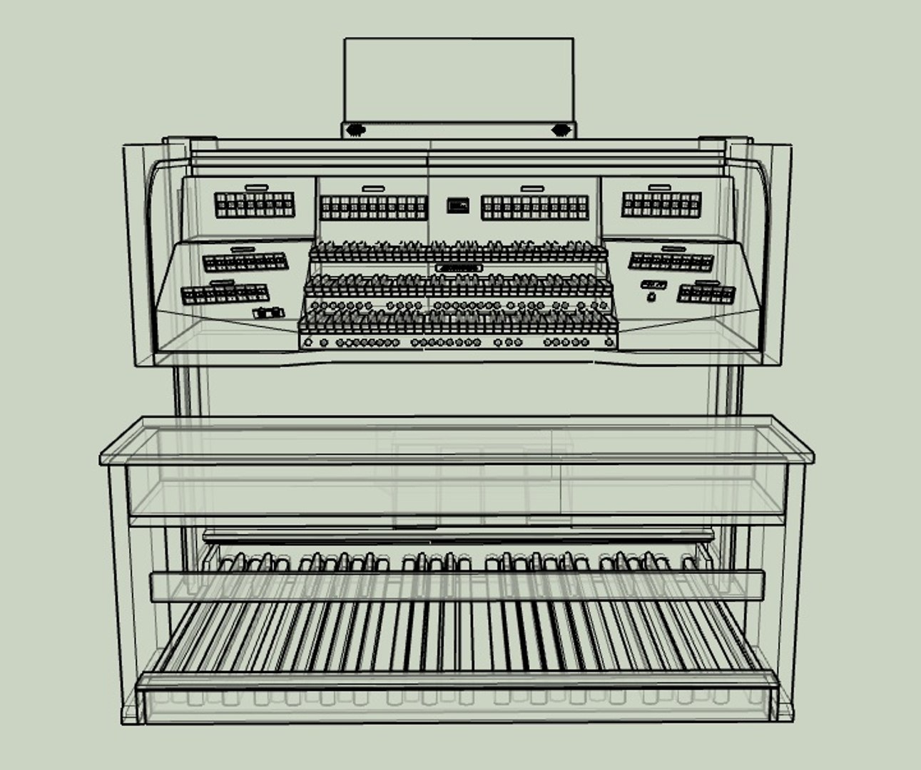 johannus vivaldi 35 3d model