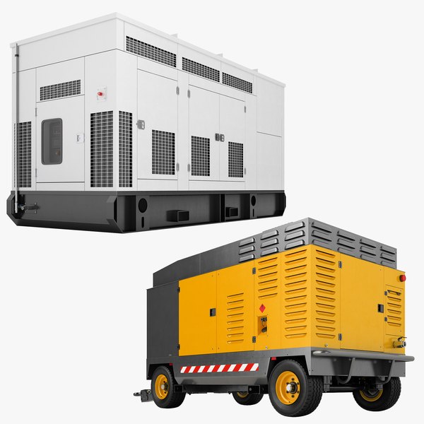 Gerador móvel rebocável - Família Revit Modelo 3D - TurboSquid 1823131