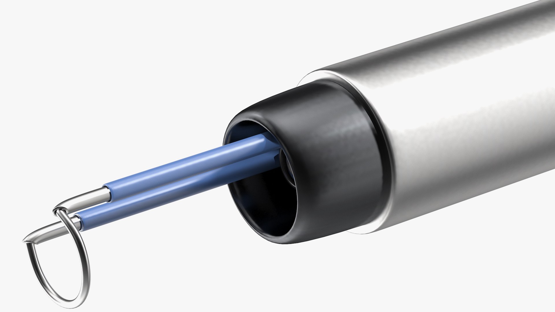 3D model resectoscope bipolar loop electrode TurboSquid 1661956