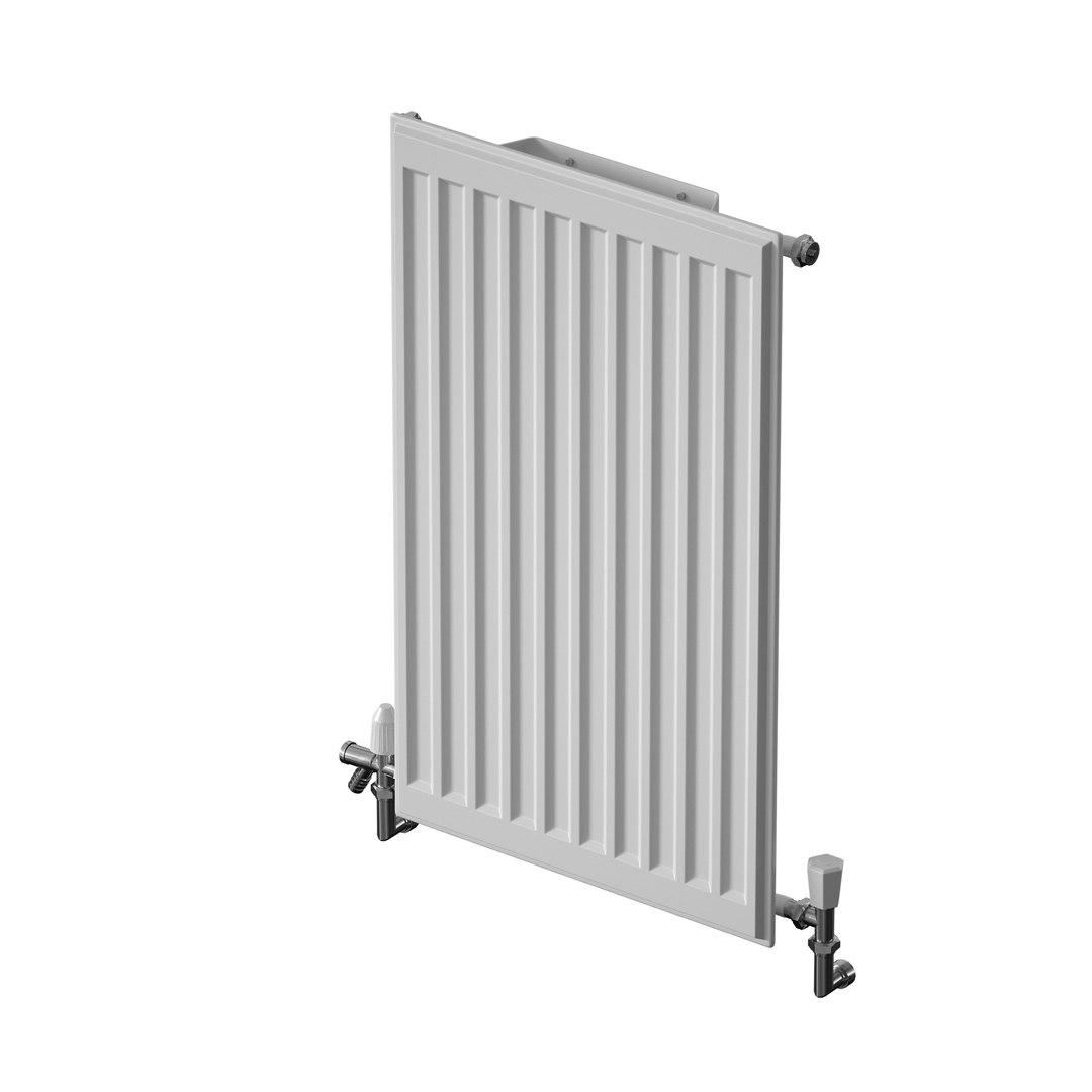 Heating Radiator Panel Steel Flat Model - TurboSquid 2304930