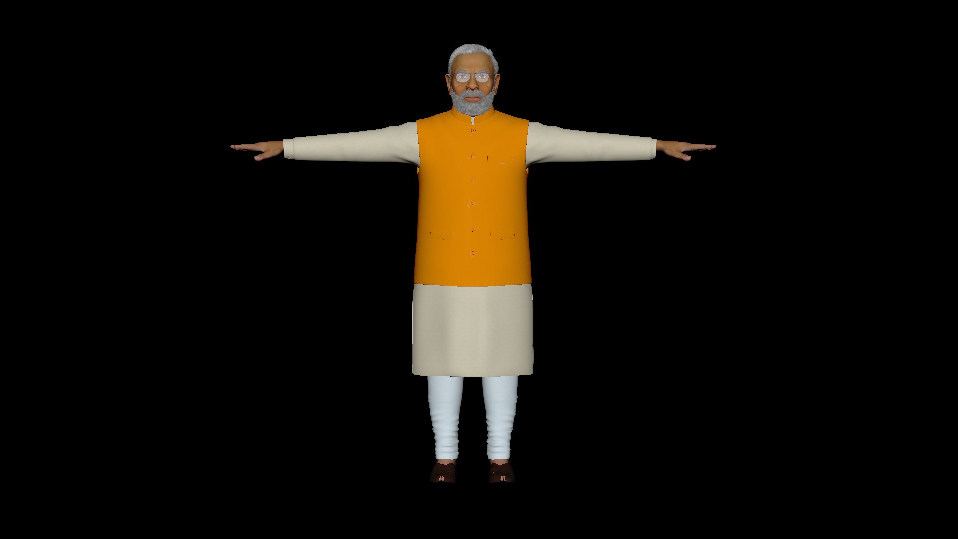 3D Model Narendra Modi Prime Minister Of India - TurboSquid 2097192