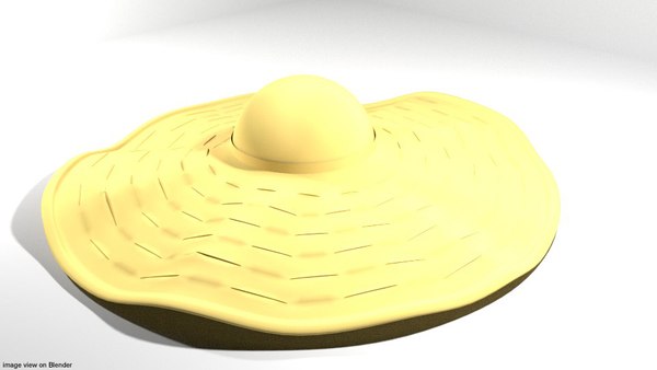 hat sun sunhat 3D model