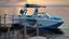 Super Air Nautique Wakeboard Boat Rigged for Cinema 4D