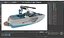 Super Air Nautique Wakeboard Boat Rigged for Cinema 4D