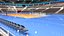 Arena de Voleibol - Interior e Exterior