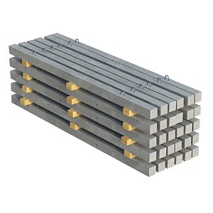 Stacked Concrete Slabs model