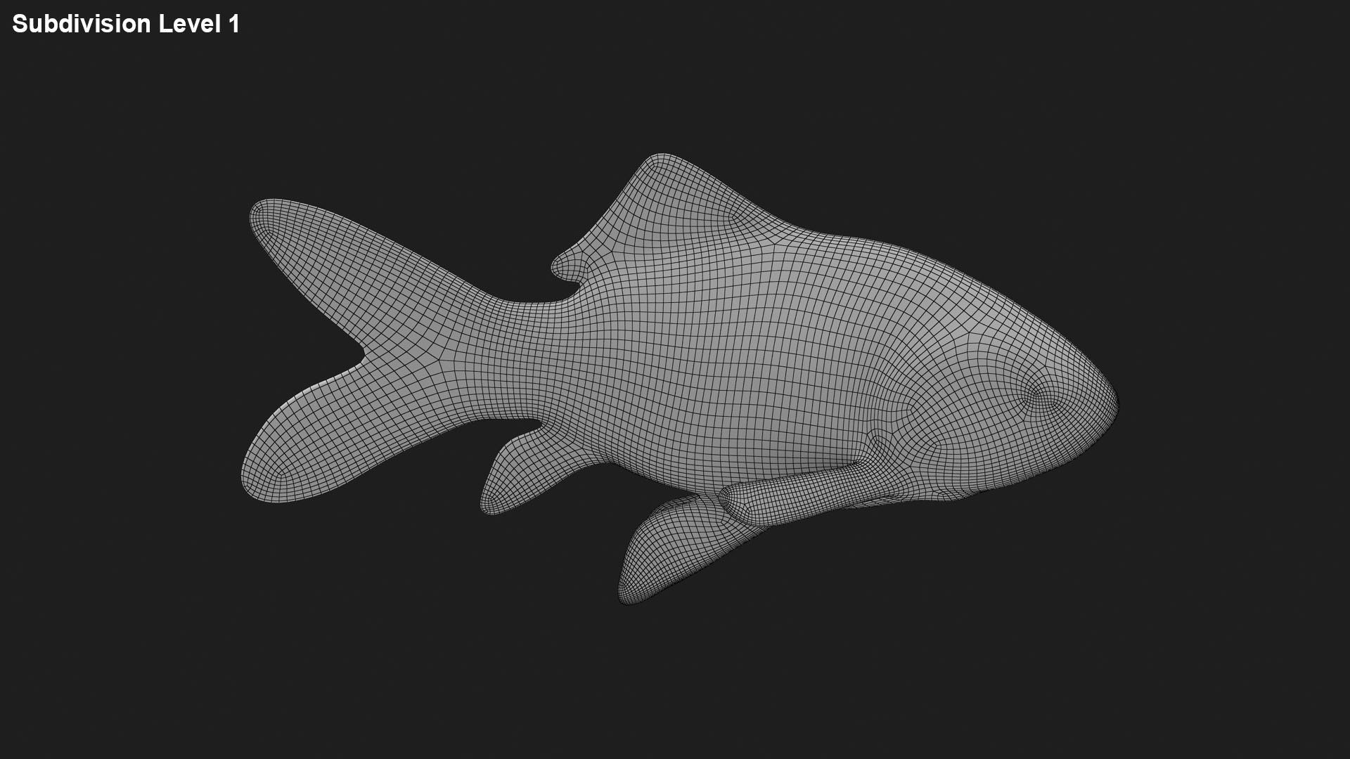 Shubunkin Goldfish Model - TurboSquid 2298029