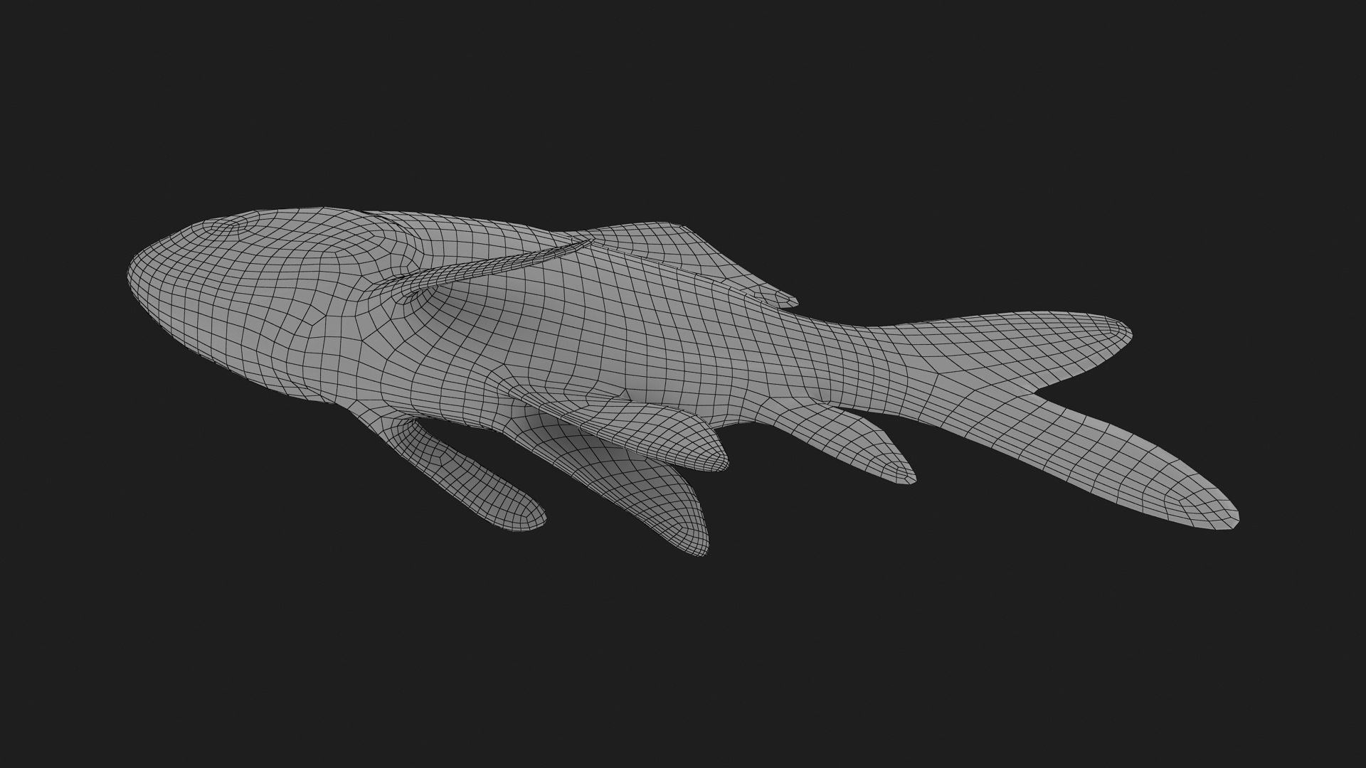 Shubunkin Goldfish Model - TurboSquid 2298029