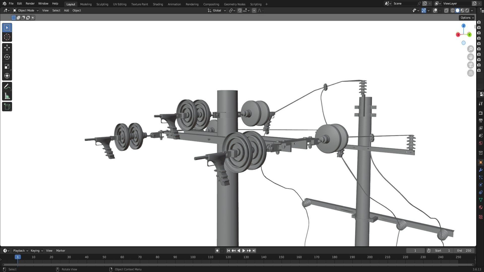 3D Utility Pole with Transformer model https://p.turbosquid.com/ts-thumb/yL/jNFefJ/69/20230506164719a349_7/jpg/1749734874/1920x1080/fit_q87/70ef230f3f59694cd677c820d1957cd9daab883e/20230506164719a349_7.jpg