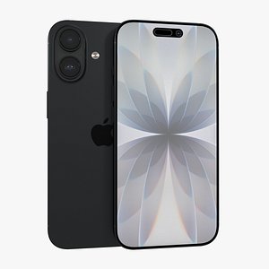Apple iPhone 17 Black 3D model