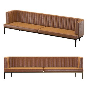 Lobby sofa leather