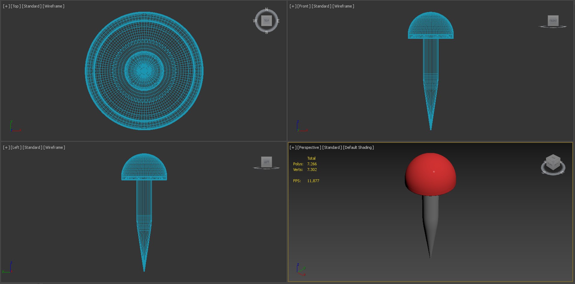 3D Model Realistic Pin Model - TurboSquid 2167539