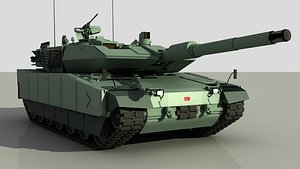 3d turkish main battle tank