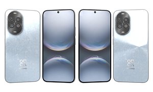 Huawei Nova 14 Lite Ice Blue 3D