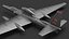 3D model Aircraft Lockheed U2 Dragon Lady Simple Interior