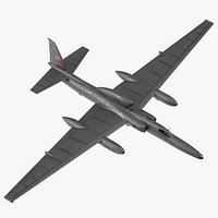 Aircraft Lockheed U2 Dragon Lady Simple Interior
