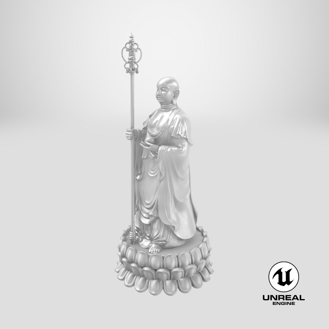 3D Dizang Buddha Sculpture White Stone https://p.turbosquid.com/ts-thumb/yM/0gLOQk/S8/stemcell_unreal_render/png/1712572467/1920x1080/fit_q87/6d0a92fa031f93149d9b76e3338cca85e9fd7521/stemcell_unreal_render.jpg