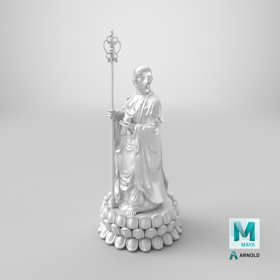 3D Dizang Buddha Sculpture White Stone https://p.turbosquid.com/ts-thumb/yM/0gLOQk/WY/stemcell_maya_arnold_render/png/1712572456/1920x1080/fit_q87/3d45633568aee1929cc56978b089a62e57ec243e/stemcell_maya_arnold_render.jpg