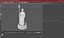 Dizang Buddha Sculpture White Stone