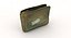 old wallet 3D model