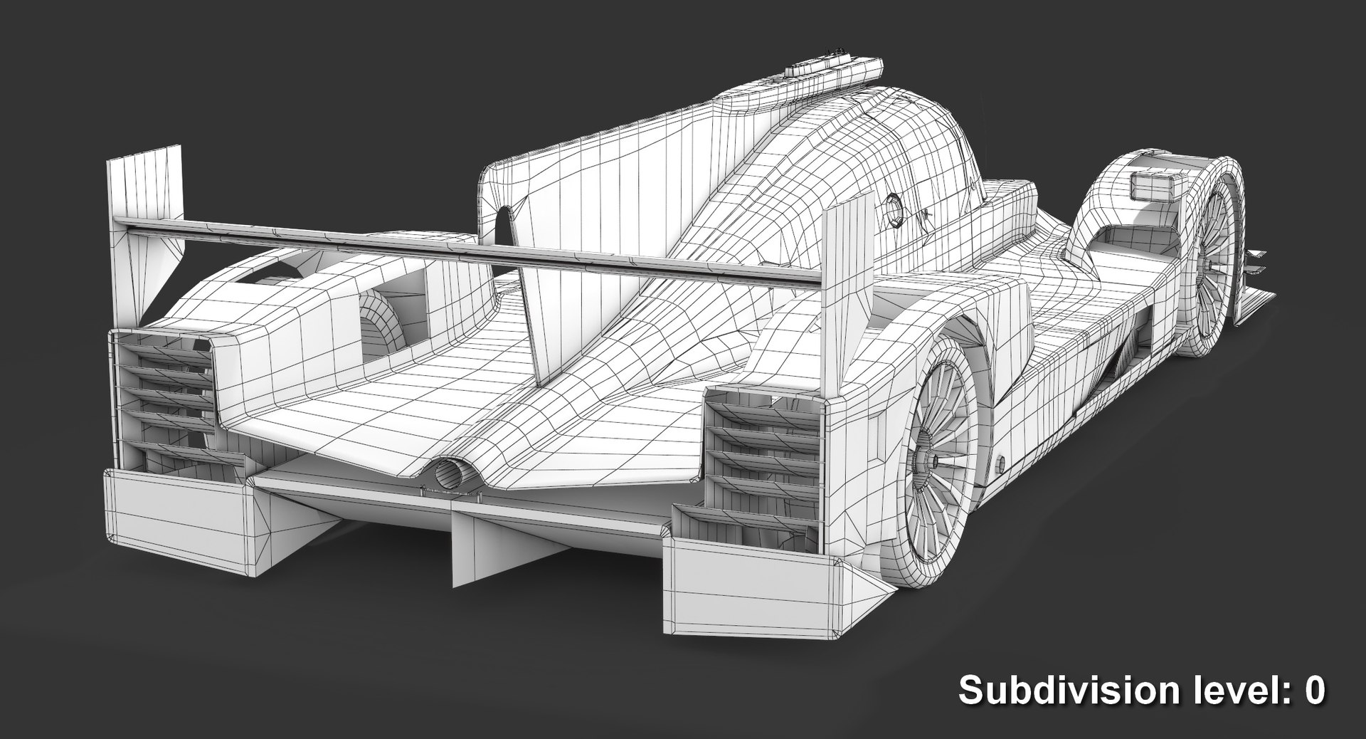 3D racing team nederland dallara model - TurboSquid 1298755