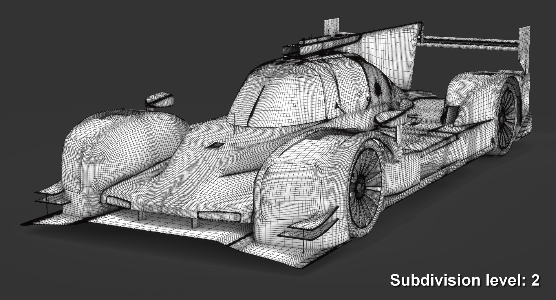 3D racing team nederland dallara model - TurboSquid 1298755