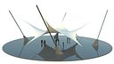 Futuristic Tensile Pavilion 4