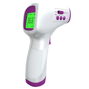 3D digital infrared thermometer