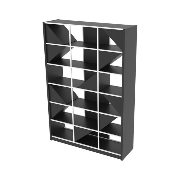 Display shelving unit model TurboSquid 1336771