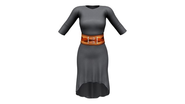 Pencil skirt 2025 dress 3d