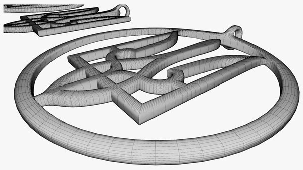 3D Tryzub pendants model - TurboSquid 2014221