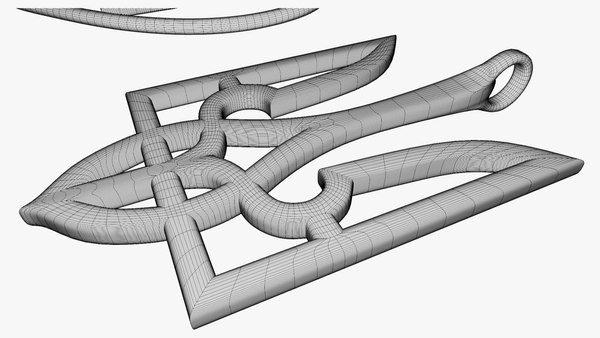 3D Tryzub pendants model - TurboSquid 2014221