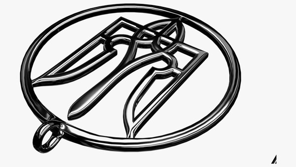 3D Tryzub pendants model - TurboSquid 2014221