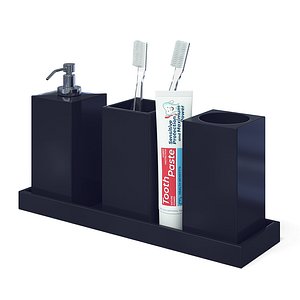 3D model bathroom accessories