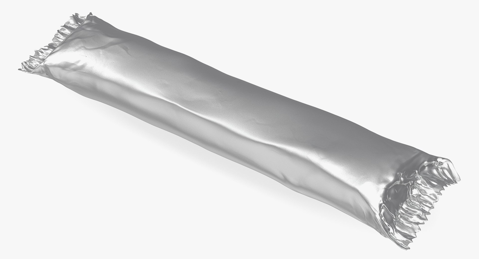 Foil Chocolate Bar 3D Model 3D model preview
