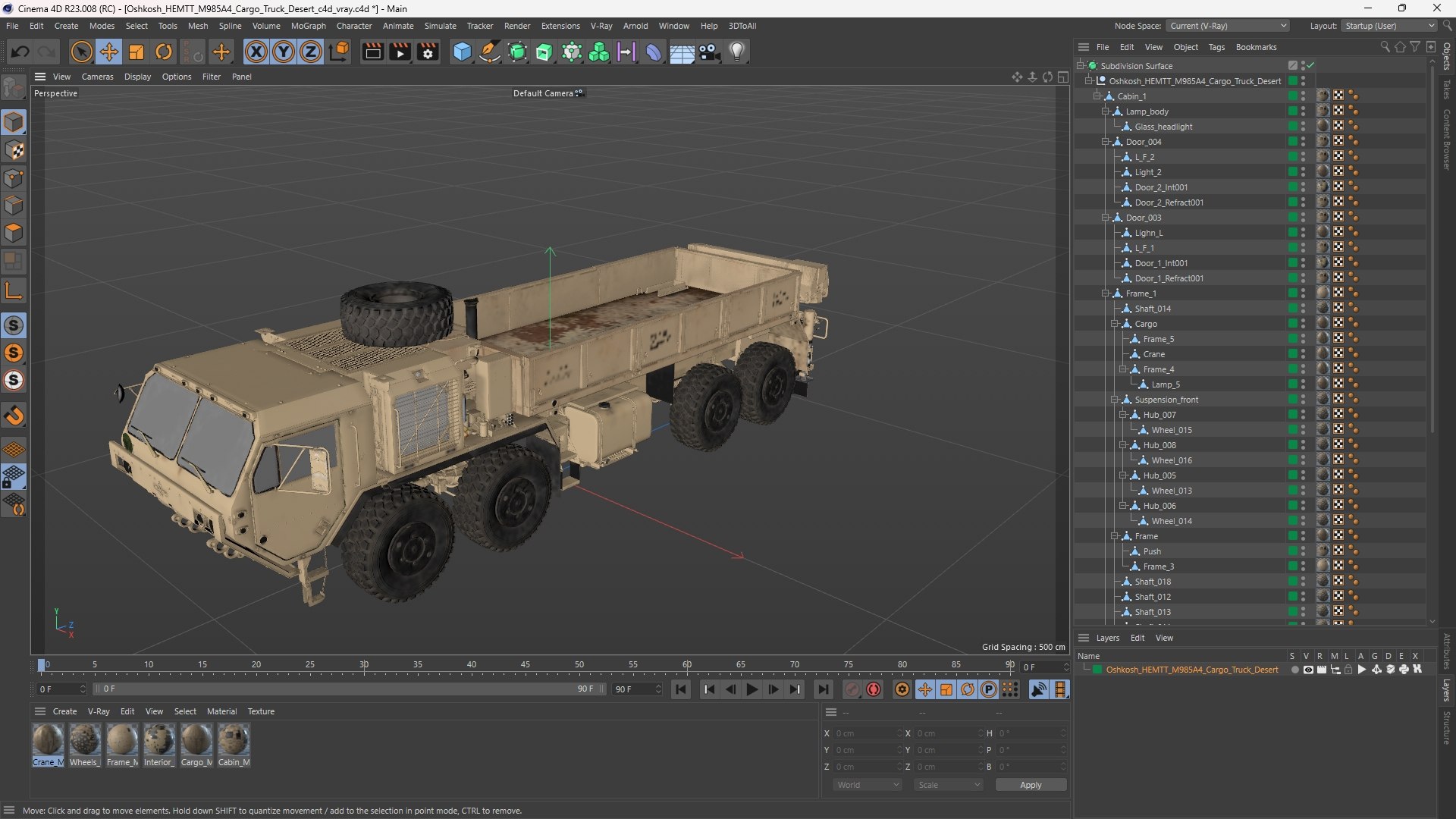 3D model Oshkosh HEMTT M985A4 Cargo Truck Desert https://p.turbosquid.com/ts-thumb/yM/O0ucxI/Un/oshkosh_hemtt_m985a4_cargo_truck_desert_1003/jpg/1776192972/1920x1080/fit_q87/c360b517aac12f93cb45162df87adff26631e387/oshkosh_hemtt_m985a4_cargo_truck_desert_1003.jpg