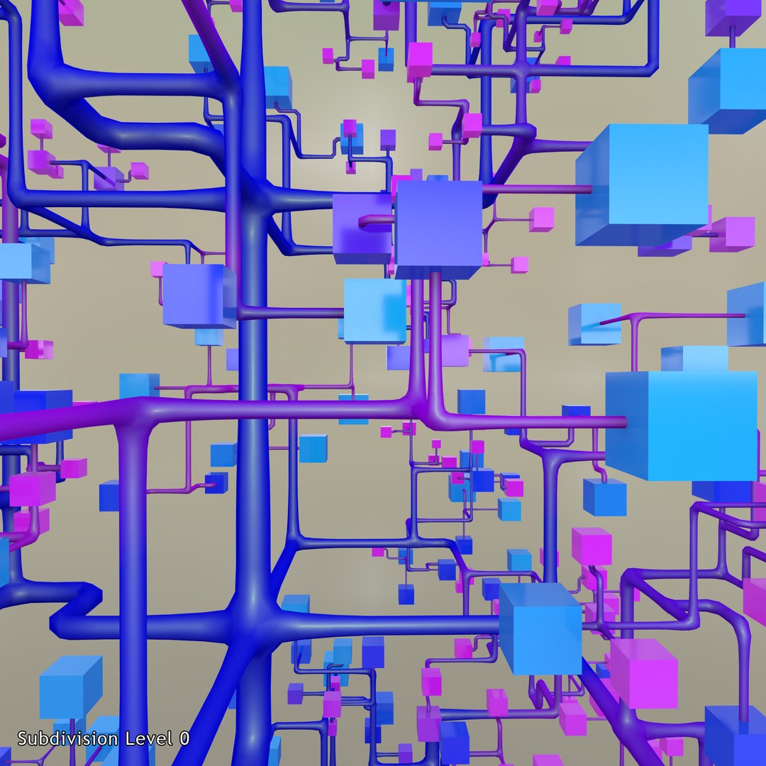 3D Sci-Fi Tree Set Model - TurboSquid 2121212