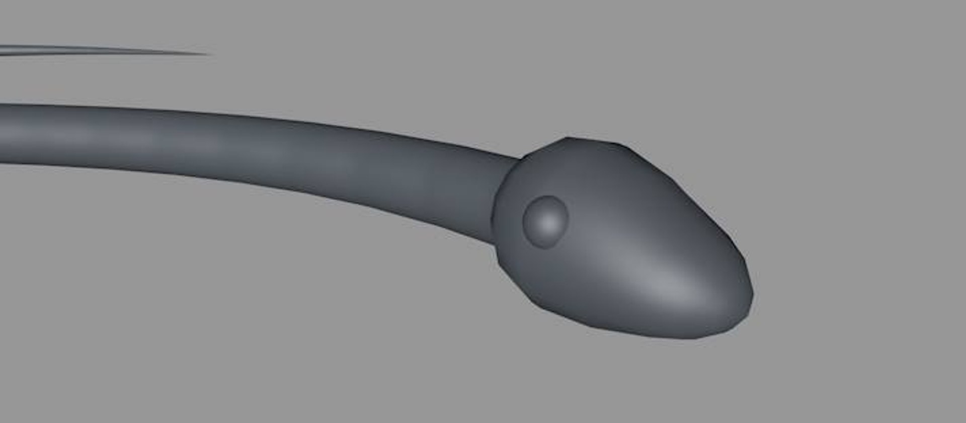 3d Snake Rigged