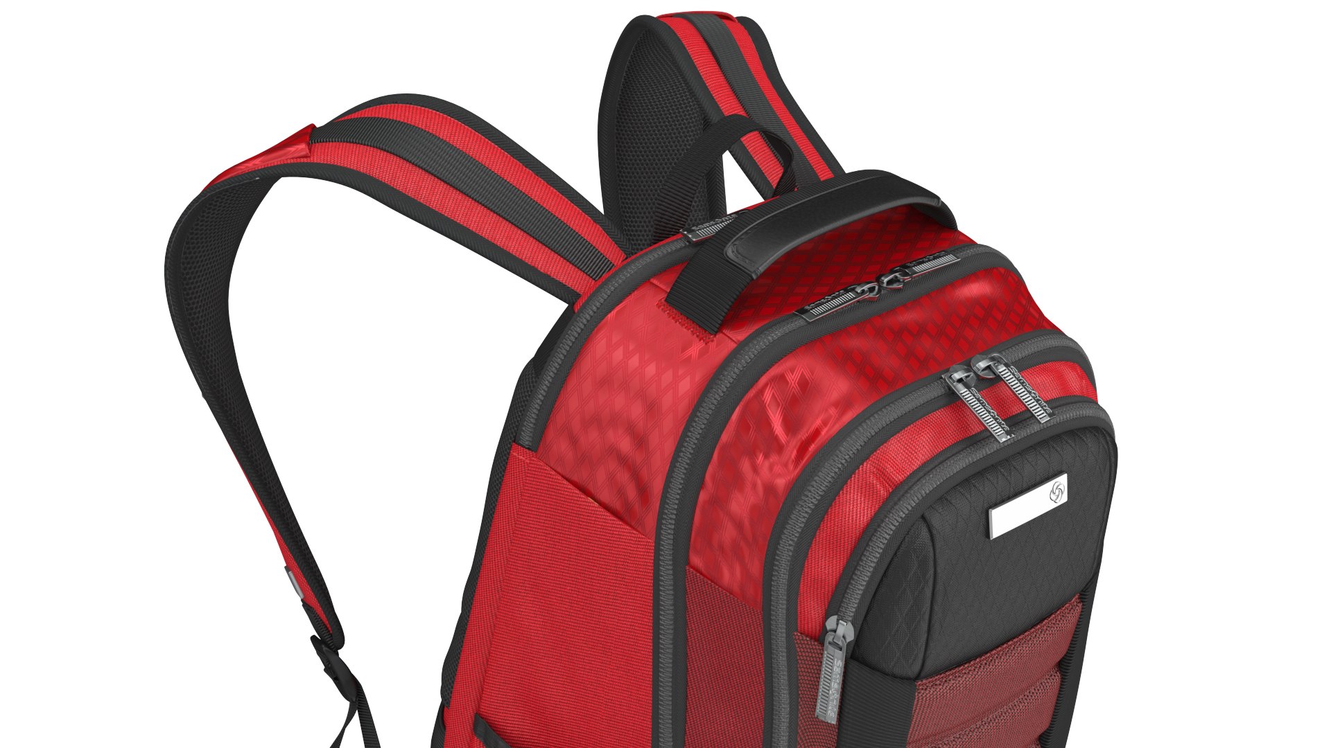 Carrier GSD Backpack Samsonite Red on Mannequin 3D model TurboSquid 2113237