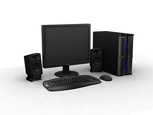 sony custom computer 3d max
